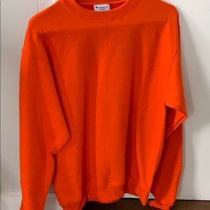Orange Champion crew!! Only $12 Never worn.